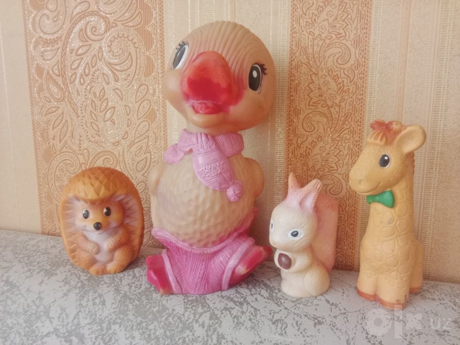 Игрушки резиновые и ёлочные СССР