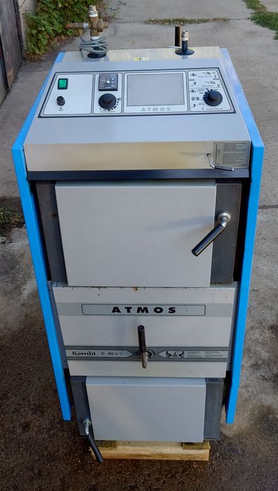 Котел на твърдо гориво Атмос/Atmos Combi  C40 s