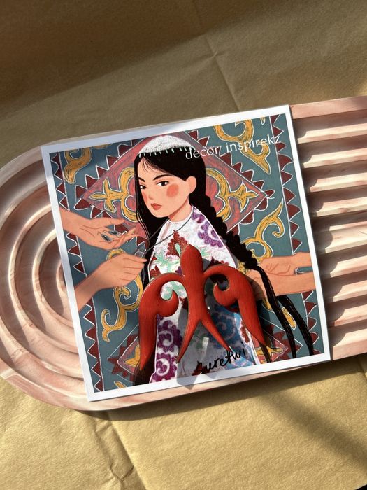 Этно брошки сувенир подарок