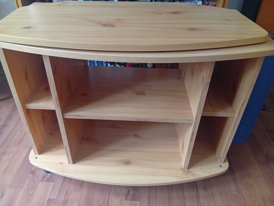 comoda TV ca noua, cu suport tv rotativ (URGENT)