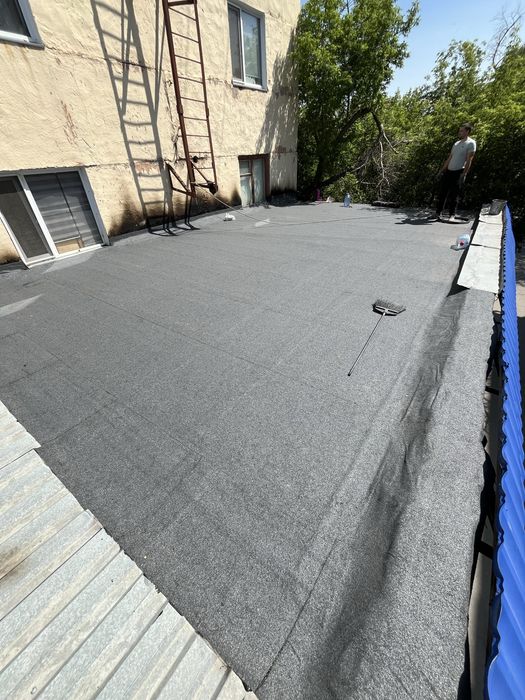 Ремонт мягкой кровли.