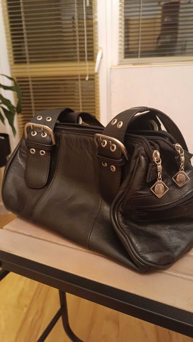 Чанта от естествена кожа