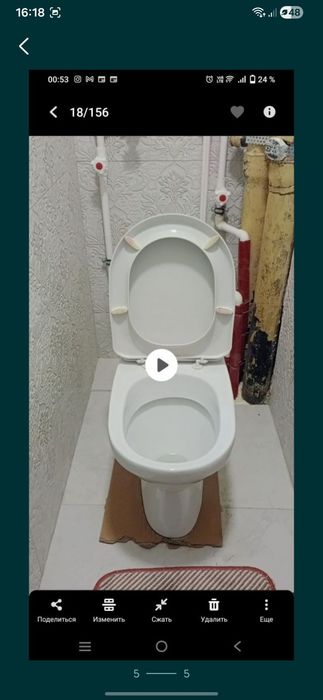 Унитаз хороший не опколотый