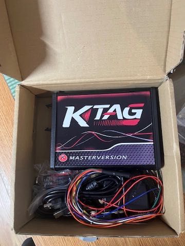 Kit Chiptuning: KTAG v7.020 (Red PCB) + Masa BDM + deschizatoare ECU