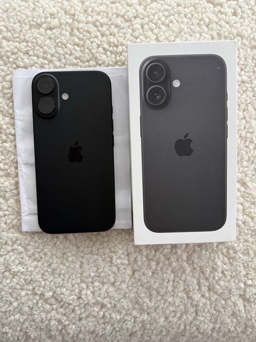 Iphone 16 Black 256GB, 97% - 2799 lei
