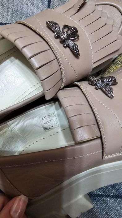Mocasini din piele
