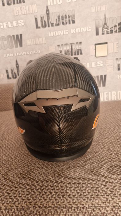 Карбоновый шлем RidingTribe