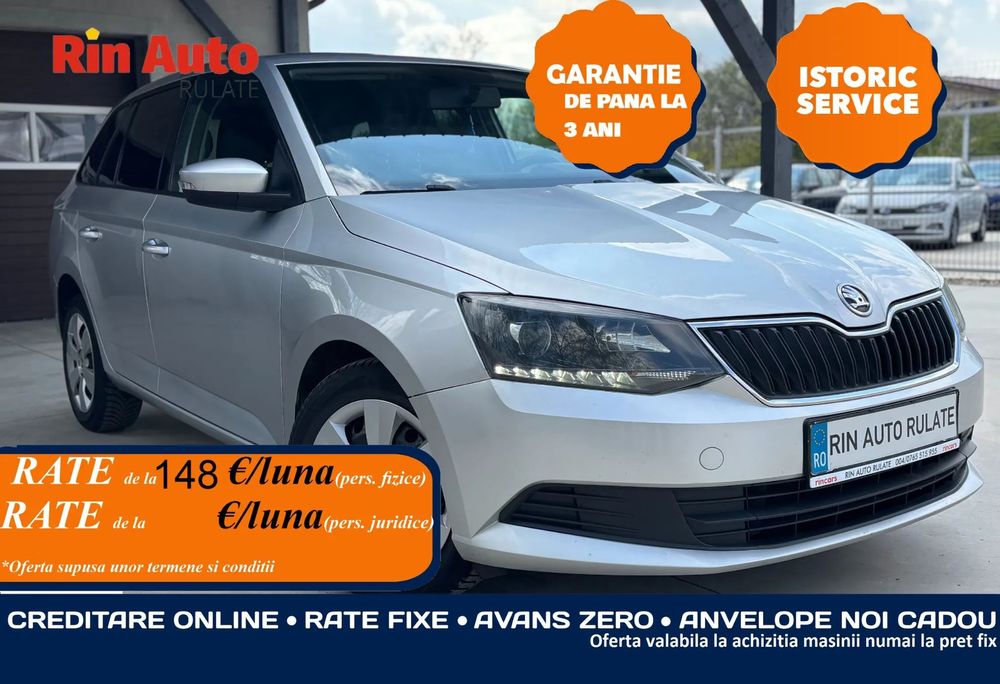 Skoda Fabia Garantie - TVA 21% - Posibilitate vanzare si in RATE Credit Leasing