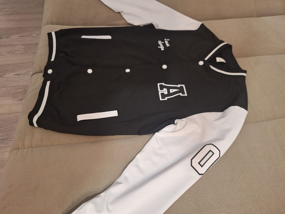 Geaca/Jachetă colegiu +cămașă băieți 12-13 ani