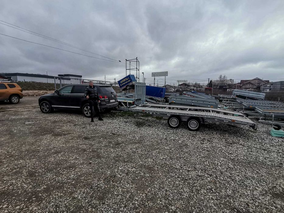 Remorca Marfa Transport Auto Apicola 3000 Kg Repo Dublu Ax Frigorifica