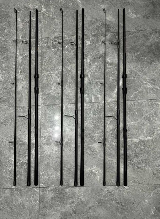 SET 4 Lansete 3,30m Robinhan KOMODO CARP din 3 bucati 3,75LBS