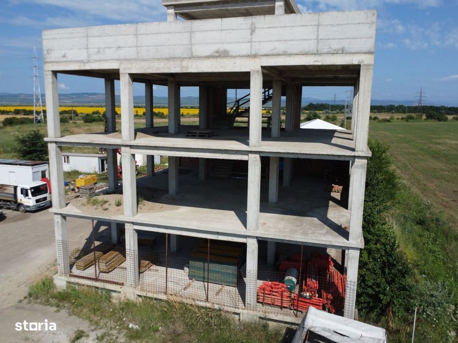 Construcție 2023 , P+2 | 735 mp | E85 | Acces TIR | Comision 0%