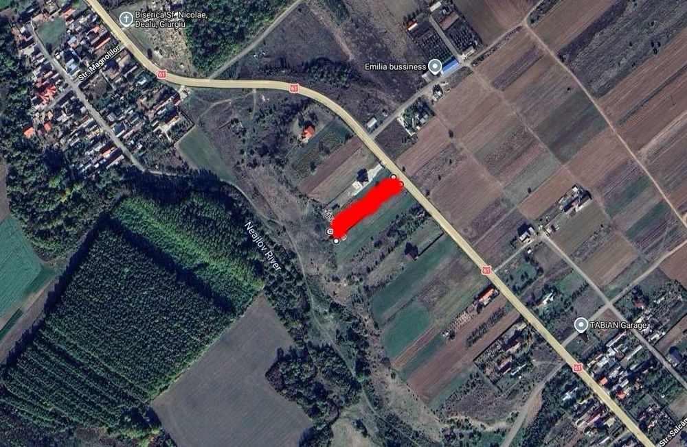 Vand teren intravilan Bucsani (Giurgiu) - 1600 mp