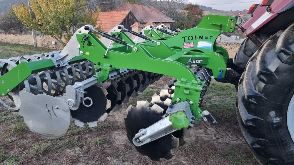 Teradisc profesional TOLMET 3.5m /grapa cu disc / 2380kg/ 2025 nou