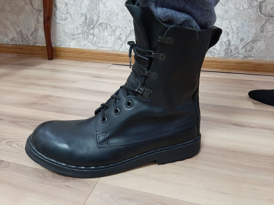 Берцы кожаные новые