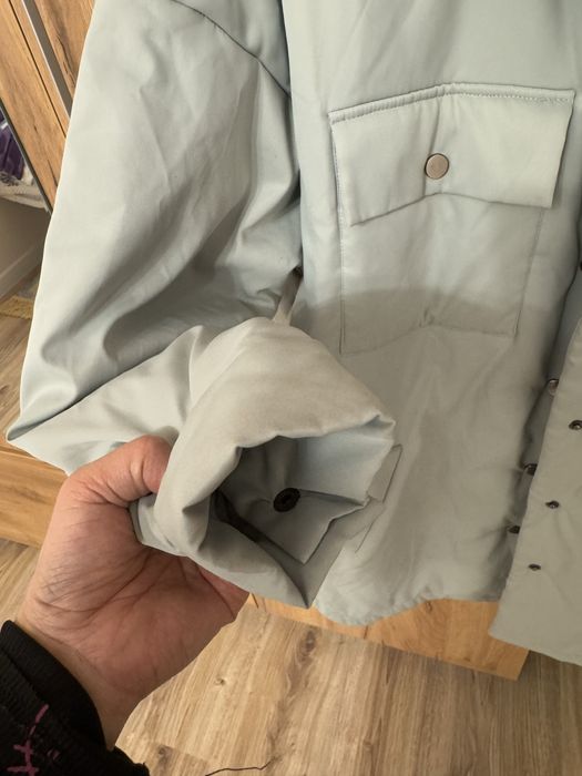 Куртка рубашка со цветом мяты