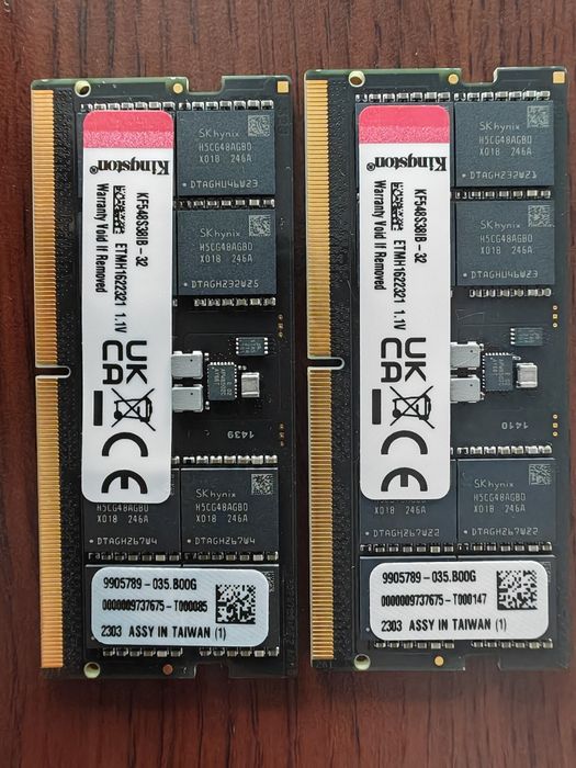 Kingston FURY Impact 64GB (2x32GB) DDR5 4800MHz -  Laptop RAM