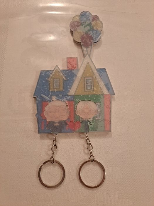Брелок (брелки)Домик с шарами парные