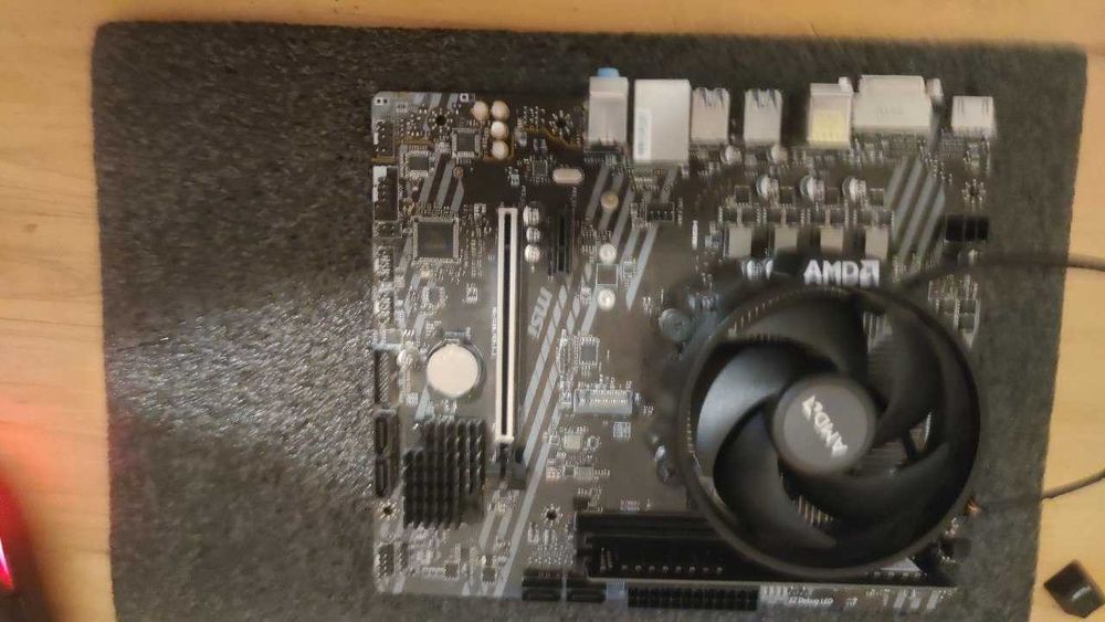 Комплект AM4 MSI B550a + Ryzen 5 3600 + 8GB DDR4 + RX 470 8GB