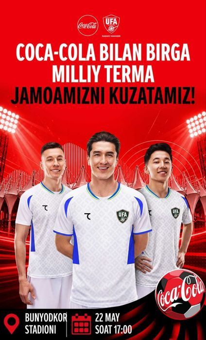 Oʻzbekiston kuzatuv oʻyiniga 2 ta bilet bor