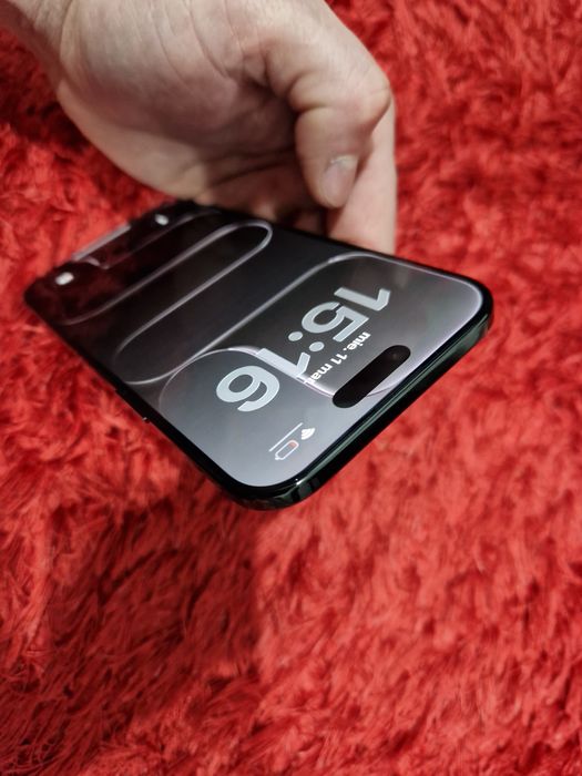 -Iphone 17Air, ca Nou, 256Gb, 12Ram, Black Titanium, ireprosabil, bat-