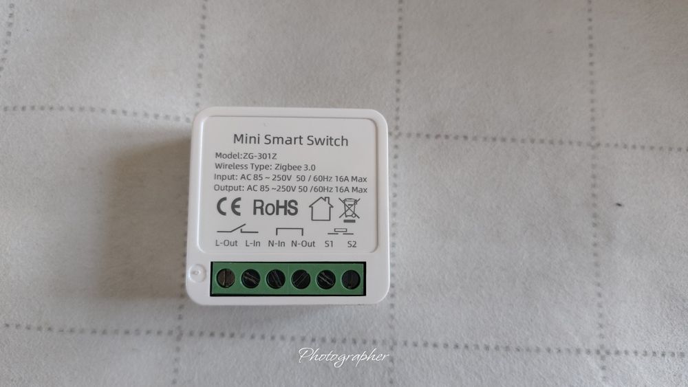 Умнoe peлe ZigBee 16A Новый