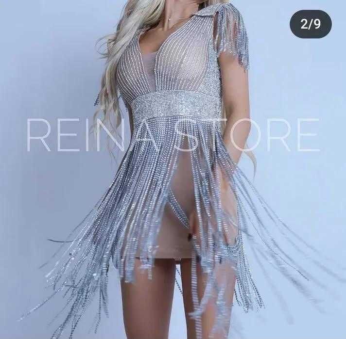 ReinaStore рокля с камъни