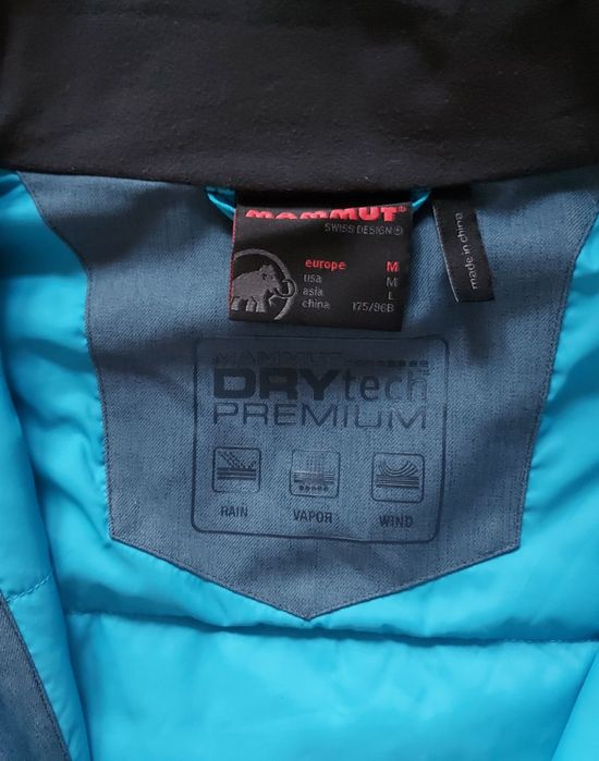 Mammut DryTech Premium M48  мъжко ватирано яке, ски пола 20К