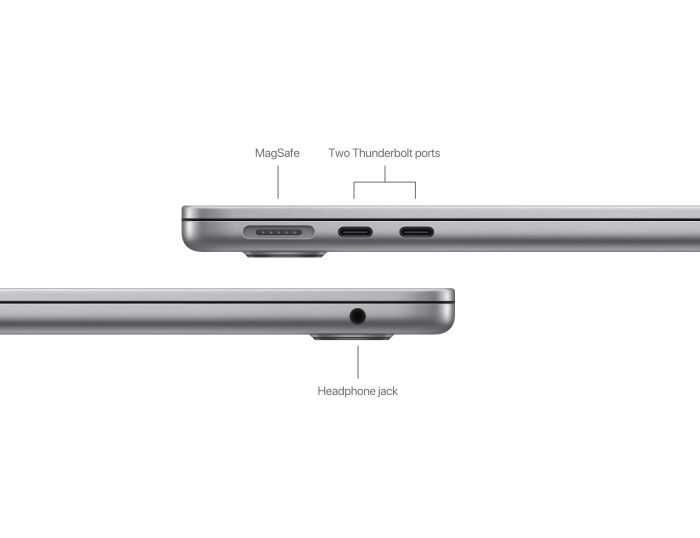 MacBook Air 13" M3 - 16RAM 256 SSD - Space Gray - ПРОМО/НОВО