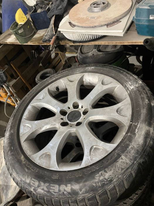 Jante originale BMW X5 R19 +anvelope255/50 R19 All Season NEXEN + TPMS