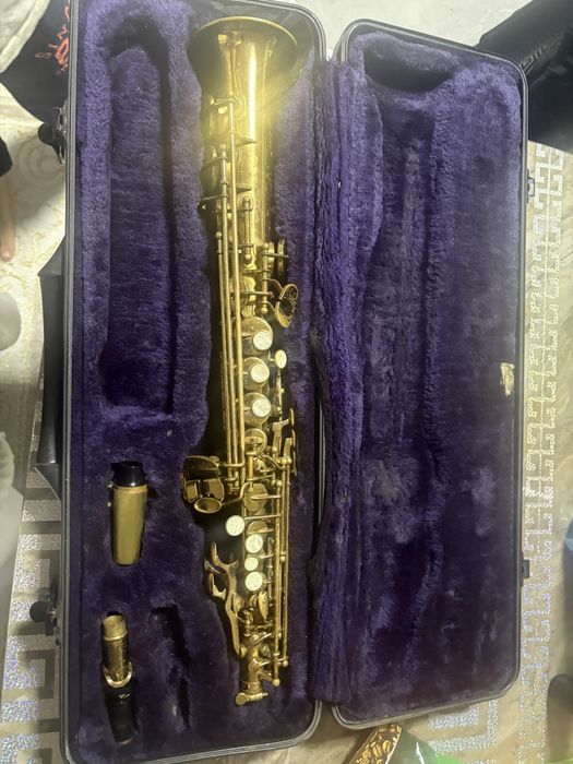 Saxofon sopran in stare de functionare