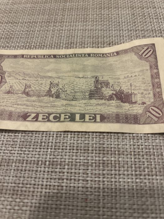 Bancnota zece lei rsr 1966
