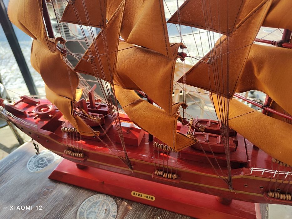 Кораб дървен макет