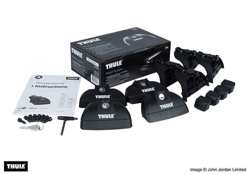 Thule WingBar Evo 118, Rapid System 753, Kit 3028