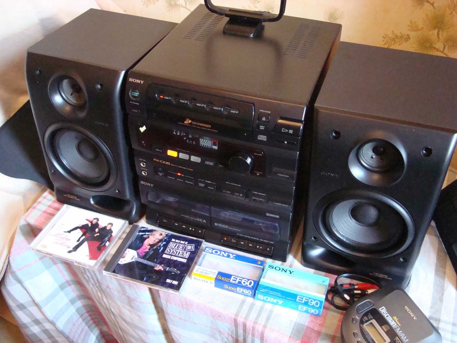 SONY FH-CX 35 HI-FI  Com.  syst. Очень РЕДКИЙ. 1995 год.