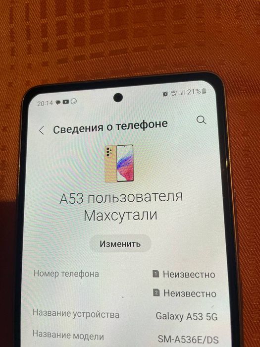 Samsung galaxy A53 5G