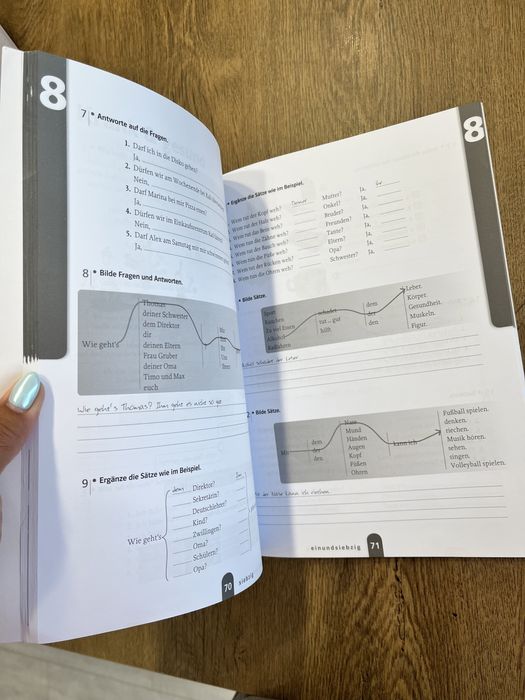 Magnet Arbeitsbuch fur die 5. Klasse учебна тетрадка немски 5 клас