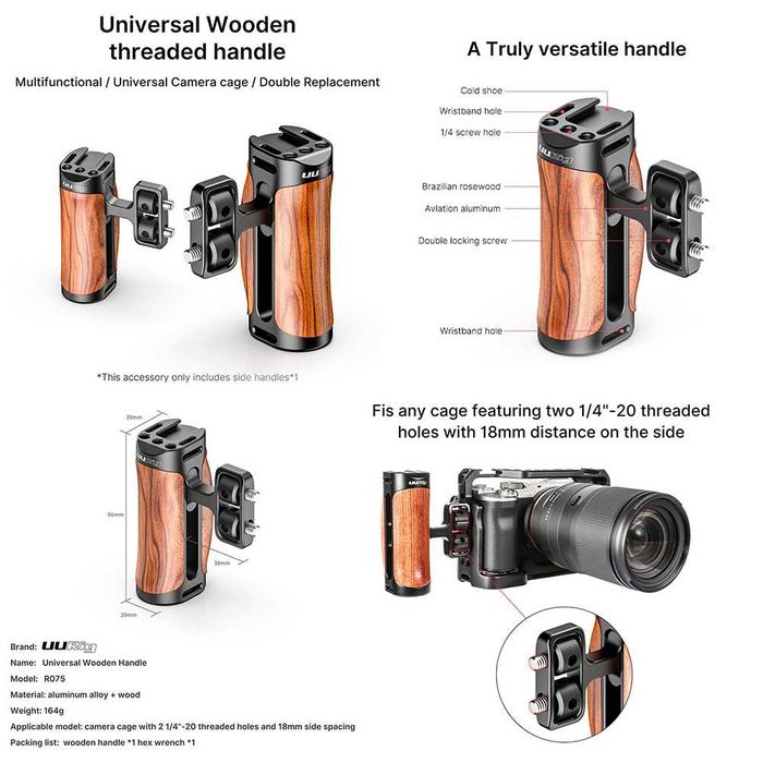 Алуминиева клетка за фотоапарати Sony А7II, А7III, А7 IV, А7 SIII,А7RV