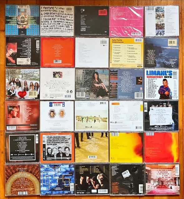 Lot CD orig. pop&electro: Snow, Boney M., BZN, Vangelis, One Direction