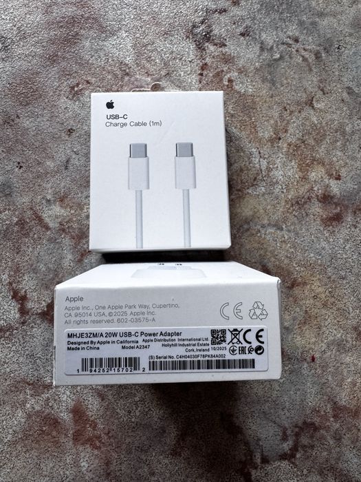 Set Incarcator+ Cablu USB-C Apple