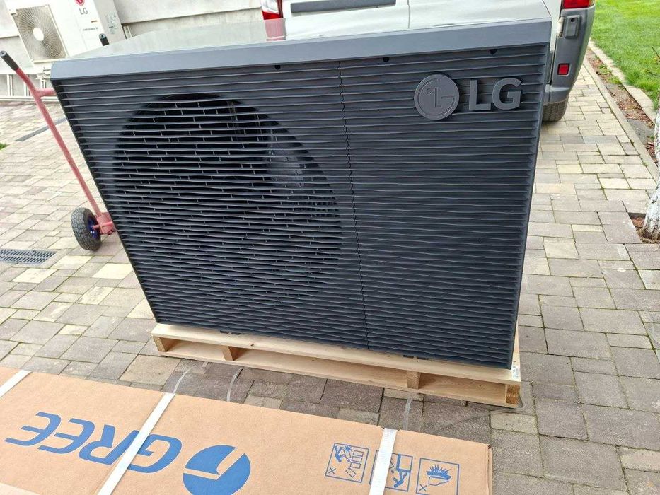 Термопомпа въздух-вода - LG Therma V Monoblock 16kW|Отопление + охлаждане