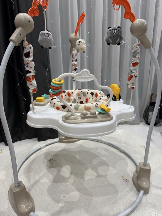 Детско бънджи Moni - Magic Fun, Бежово