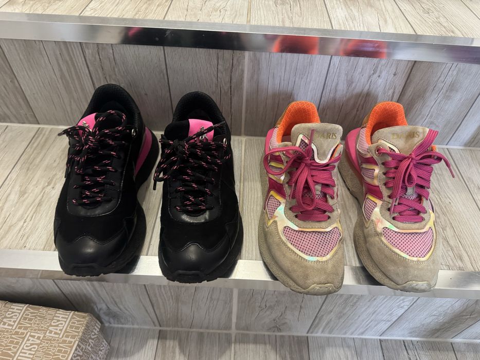 Маратонки Daris 36,37 ,чехли Guess 37,Steve M -37 ,Pinko -36