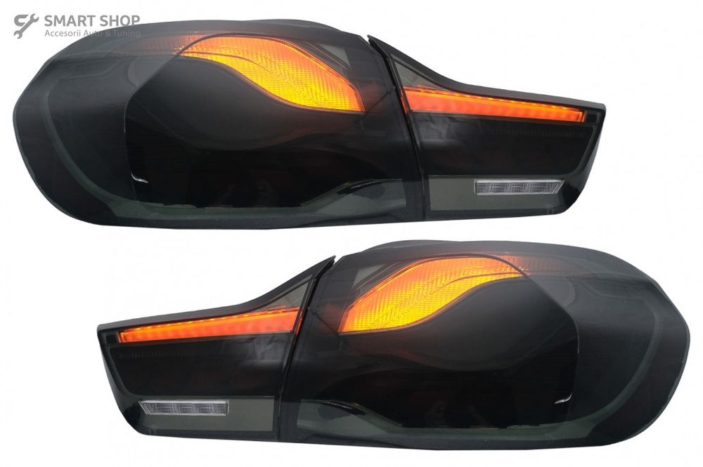 Stopuri OLED BMW Seria 4 F32 F33 F36 M4 F82 F83 (2013-03.2019) Rosu Fu