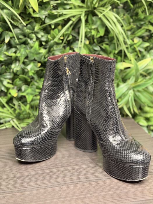 Marc Jacobs Amber – дамски кожени боти на платформа, номер 39