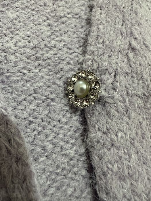 Pulover cu nasturi mov Sinsay L