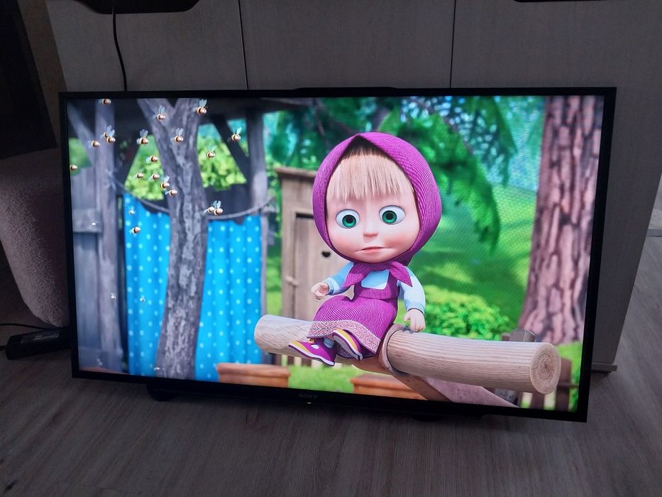 Большой смарт телевизор Sony 122см.