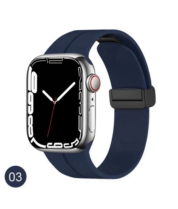 Curea Husa Silicon Magnetic Incarcator Ceas Apple Watch Iphone