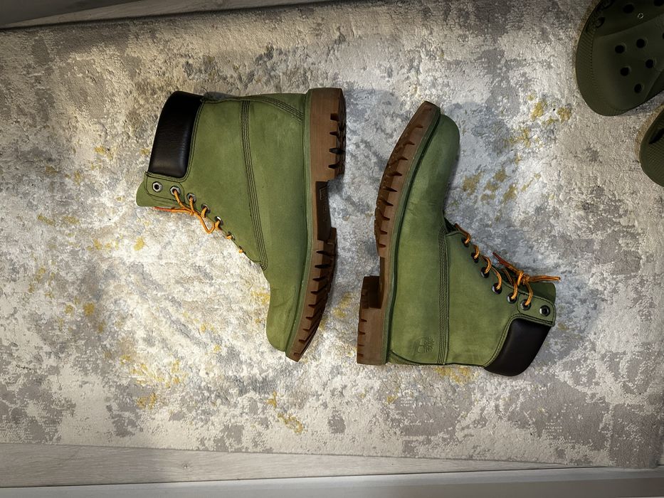 Bocanci Timberland 6 inch Premium Green 9.5 US