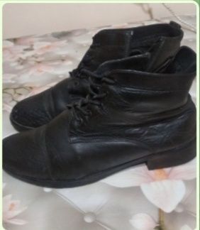 Ботинки женские, кожаные,40размер,100000сум..